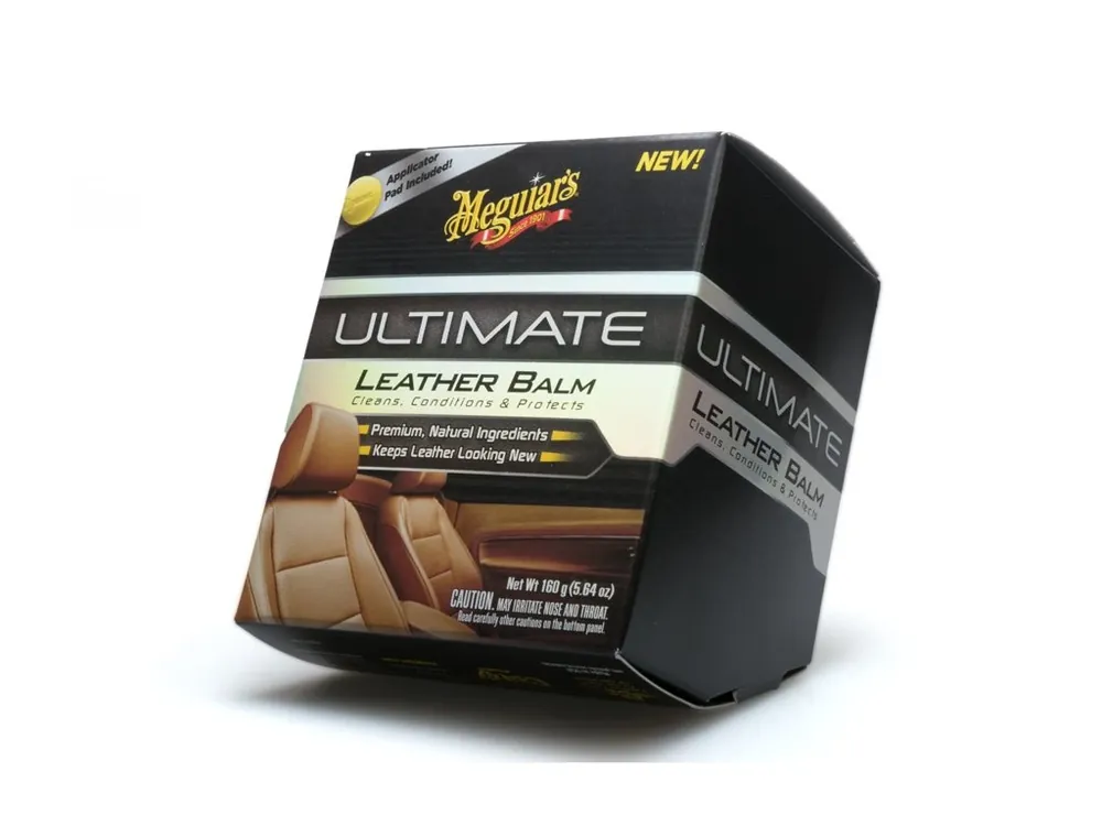 Sezónní Sleva Meguiar‘s Ultimate Leather Balm - luxusní balzám na přírodní i umělou kůži, 160 g