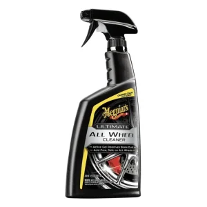 Meguiar‘s Ultimate All Wheel Cleaner - náš nejúčinnější, pH neutrální čistič na kola s přebarvováním do ruda, 709 ml Oblíbený