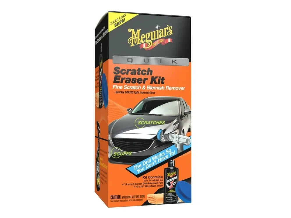 Meguiar‘s Quik Scratch Eraser Kit - sada pro lokální odstranění defektů laku Akční Nabídka