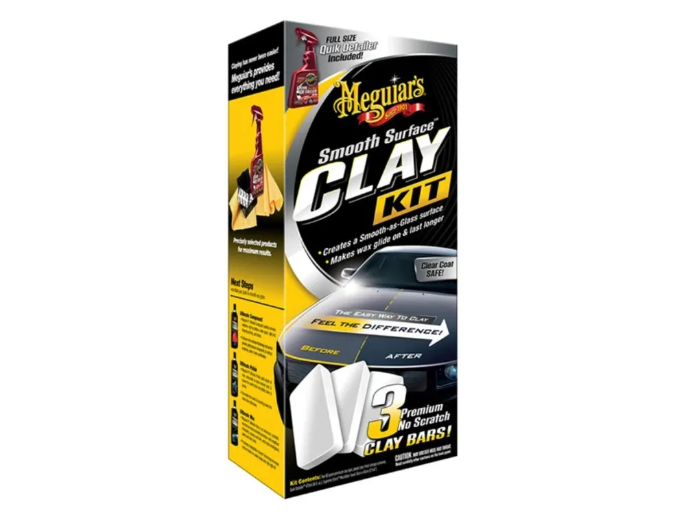 Meguiar‘s Smooth Surface Clay Kit - sada pro dekontaminaci laku Sleva