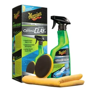 Meguiar‘s Hybrid Ceramic Quik Clay Kit - sada pro dekontaminaci laku s hybridním keramickým lubrikantem Top Prodej