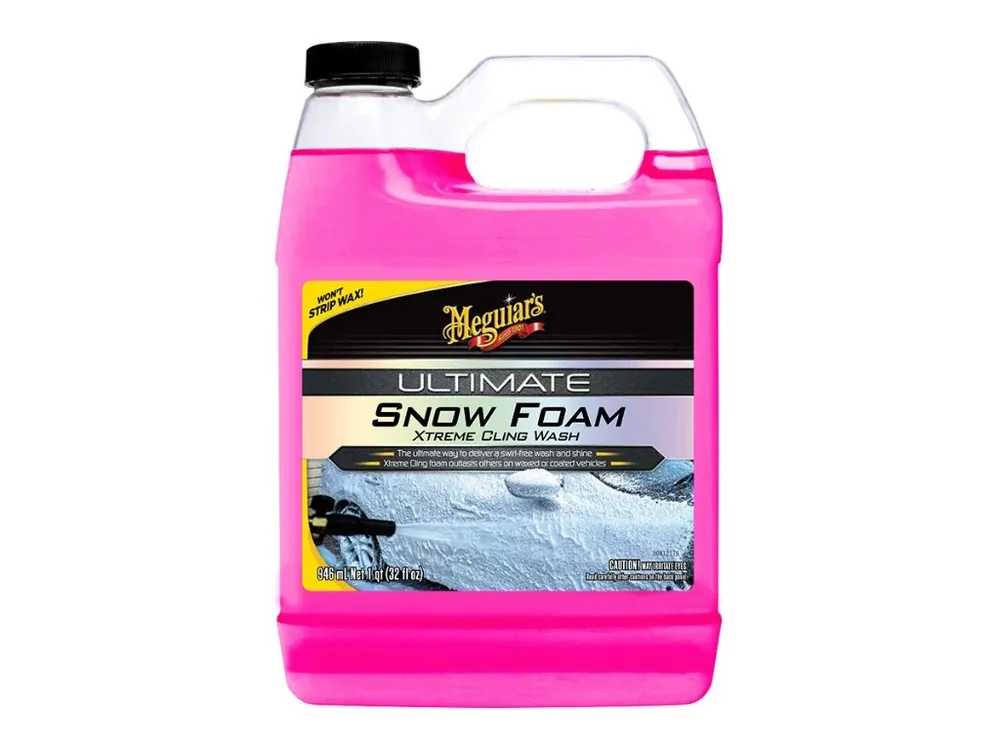 Meguiar‘s Ultimate Snow Foam Xtreme Cling Wash - extra hustý, pH neutrální autošampon do napěňovače / pro předmytí, 1892 ml Poslední Šance
