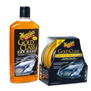 Meguiar‘s Gold Class Wash & Wax Kit - základní sada autokosmetiky pro mytí a ochranu laku Koupit Online
