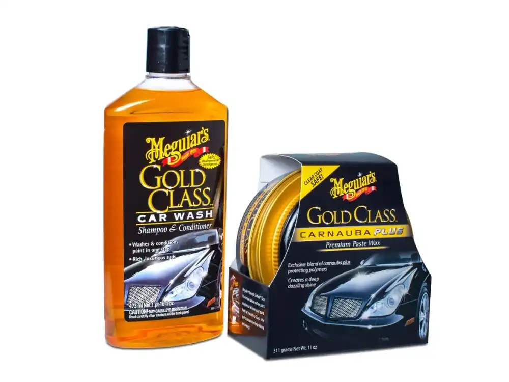 Meguiar‘s Gold Class Wash & Wax Kit - základní sada autokosmetiky pro mytí a ochranu laku Koupit Online