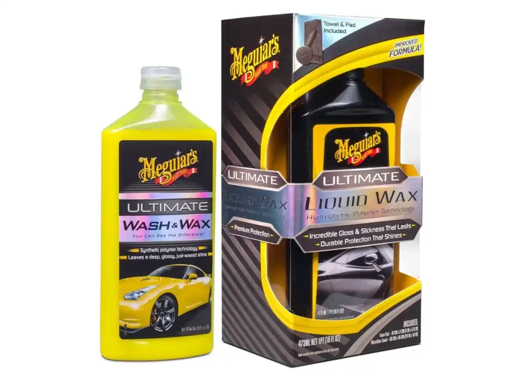 Meguiar‘s Ultimate Wash & Wax Kit - základní sada autokosmetiky pro mytí a ochranu laku Must-Have