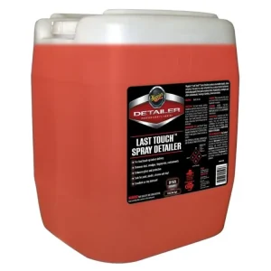 Meguiar‘s Last Touch Spray Detailer - detailer pro odstranění lehkých nečistot, lubrikaci laku a posílení lesku, 18,92 l Autentický