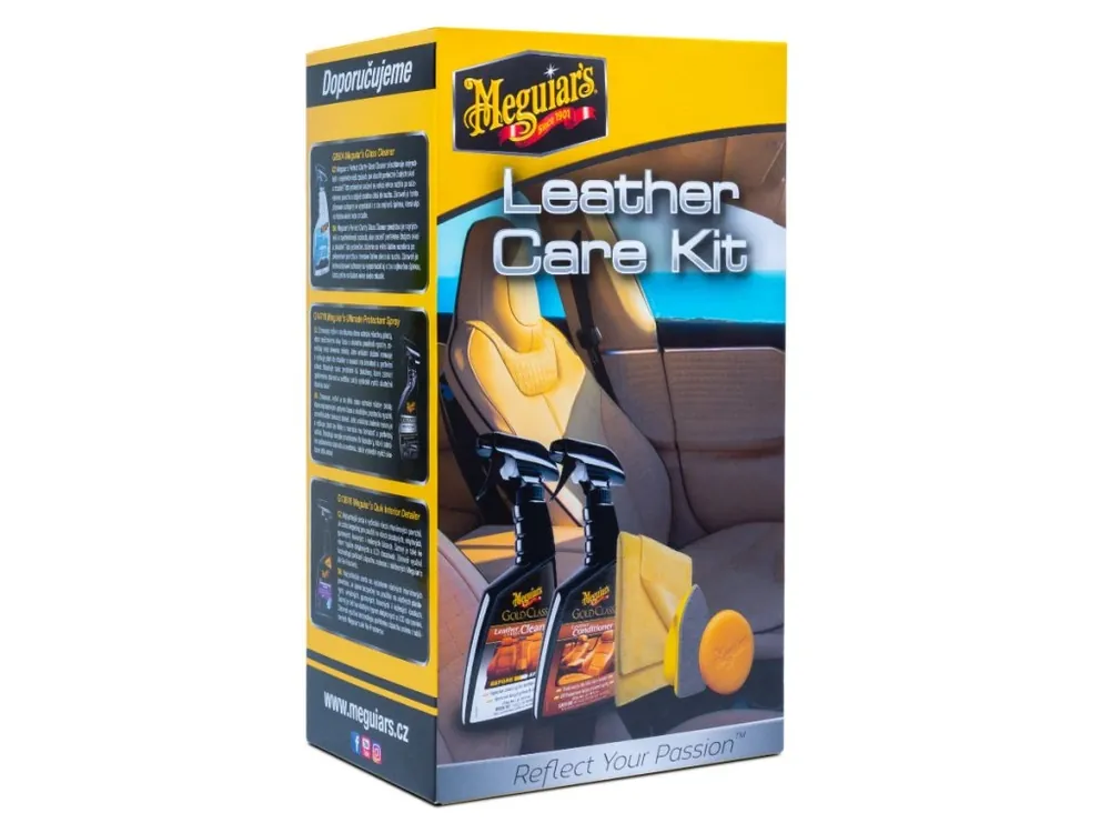 Meguiar‘s Leather Care Kit - kompletní sada na čištění a ochranu kožených povrchů Objednat Nyní