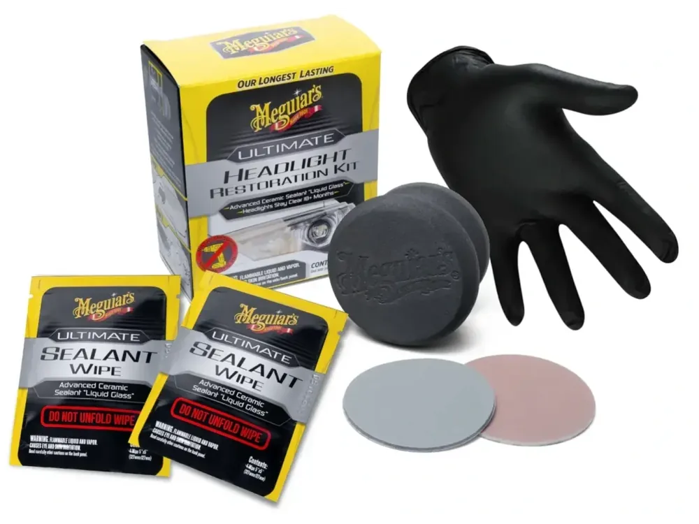Meguiar‘s Ultimate Headlight Restoration kit - sada na renovaci světlometů Finální Výprodej