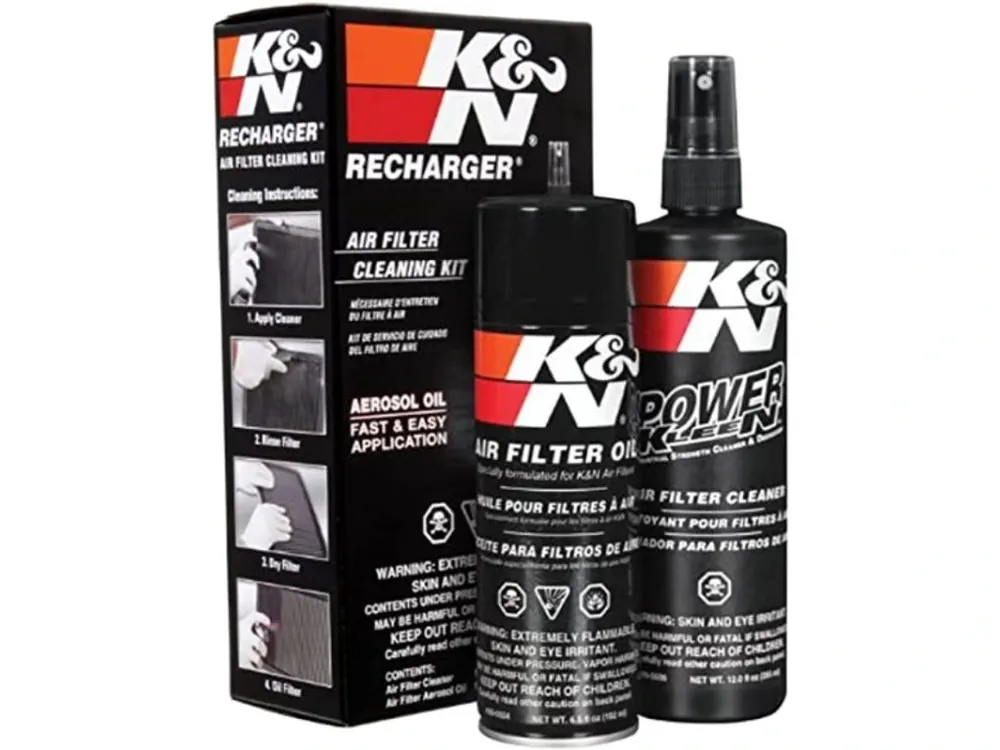 Vysoce Kvalitní Čistící a impregnační sada filtru KN K&N FILTERS