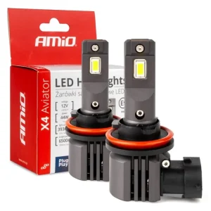 Jen Po Omezenou Doba LED žárovky H8/H9/H11/H16 X4-series AVIATOR 6500K max 44W