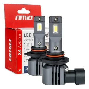 Nová Kolekce LED žárovky HB3 9005/HIR1 9011 H10X4-series AVIATOR 6500K max 44W