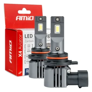 Dokud Zásoby Vydrží LED žárovky HIR2 9012 X4-series AVIATOR 6500K max 44W
