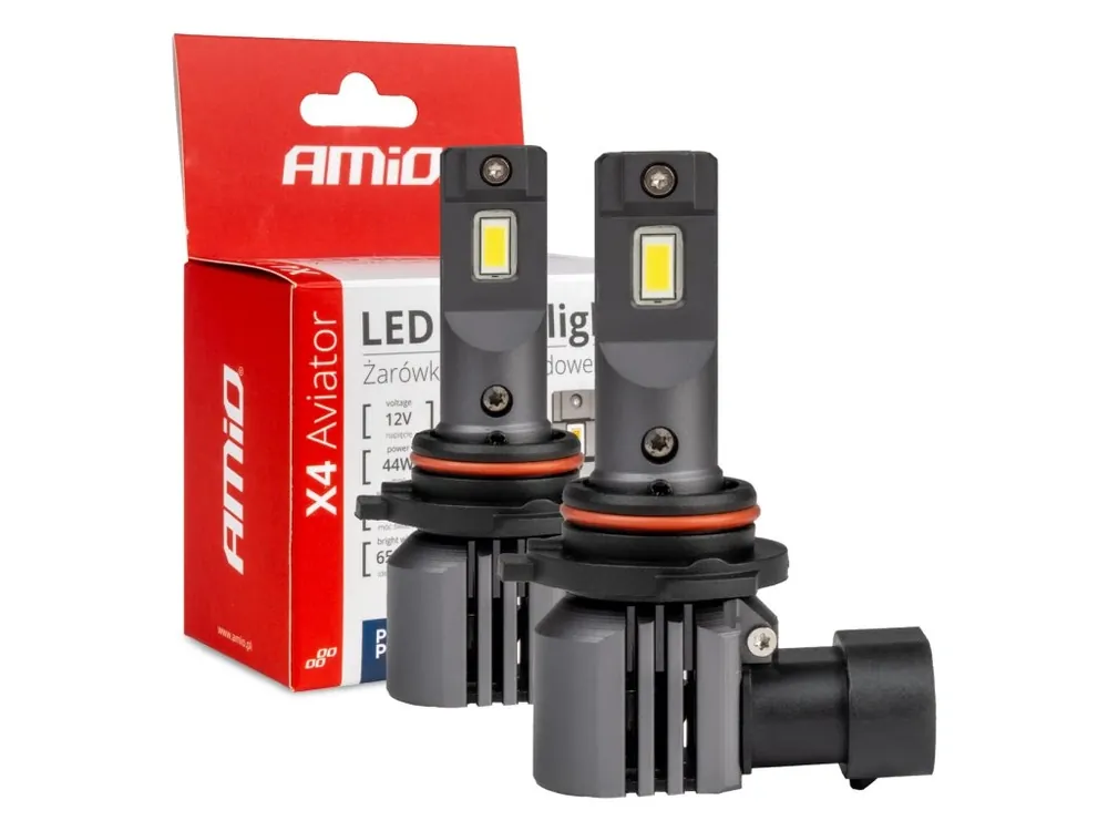 LED žárovky HB4 9006 X4-series AVIATOR 6500K max 44W Časově Omezené