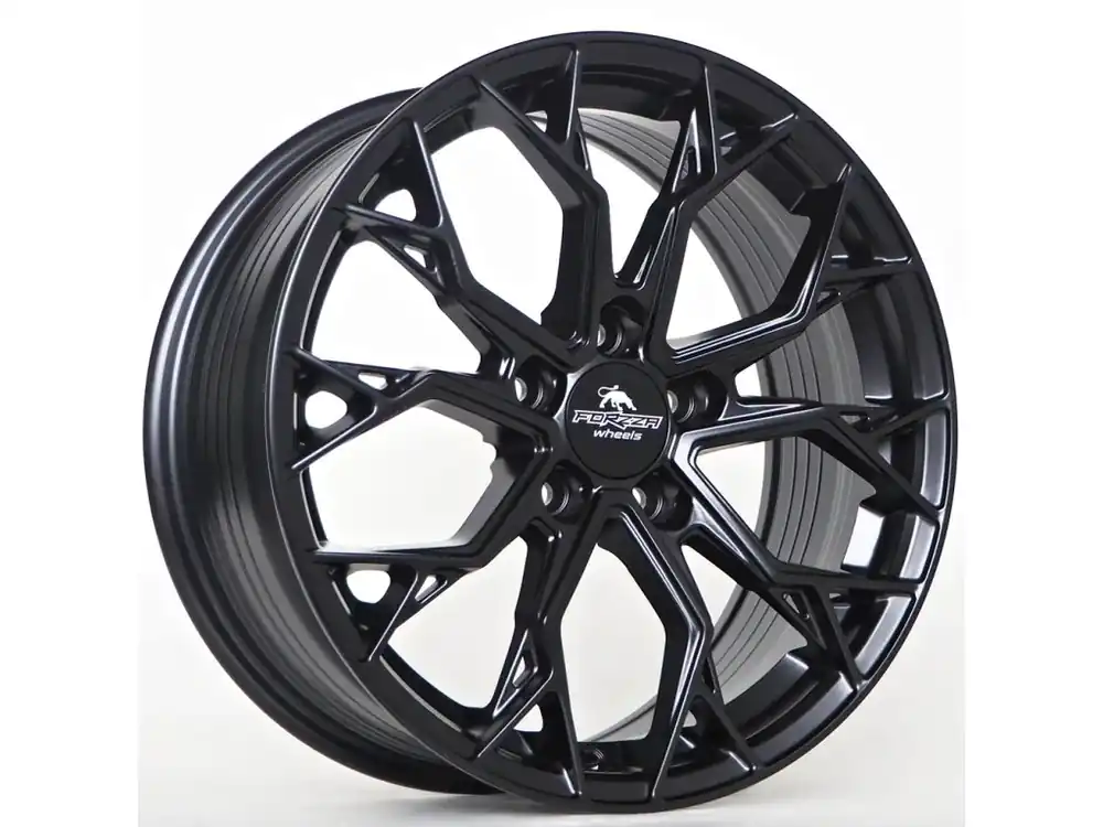 Zlevněný Alu kola Forzza Titan 7,5X17 5X108 ET45 73,1 Satin Black