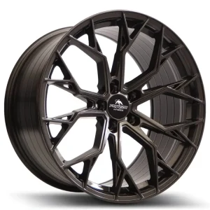 Omezená Nabídka Alu kola Forzza Titan 9,5X19 5X110 ET39 65,1 Dark Graphite