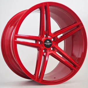 Autentický Alu kola Forzza Bosan 10,5X20 5X112 ET37 66,45 Candy Red