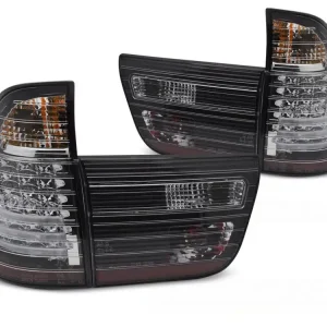 Zadní světla BMW X5 E53 09.99-10.03 černá LED Akční Cena