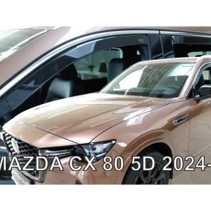 Protiprůvanové plexi ofuky Mazda CX-80 5D 24R (+ zadní) Zlevněný