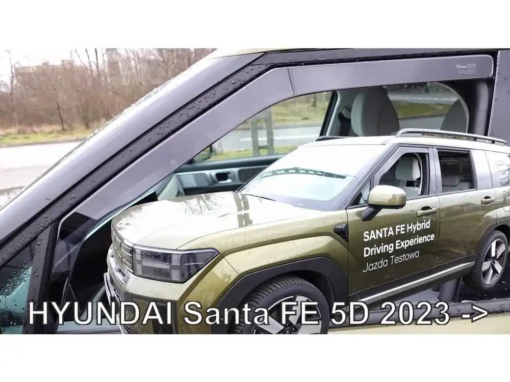 Zlevněný Protiprůvanové plexi ofuky Hyundai Santa FE V 5D 24R