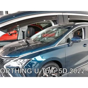 Protiprůvanové plexi ofuky Forthing U-Tour 5D 22R (+zadní) Cenově Výhodný