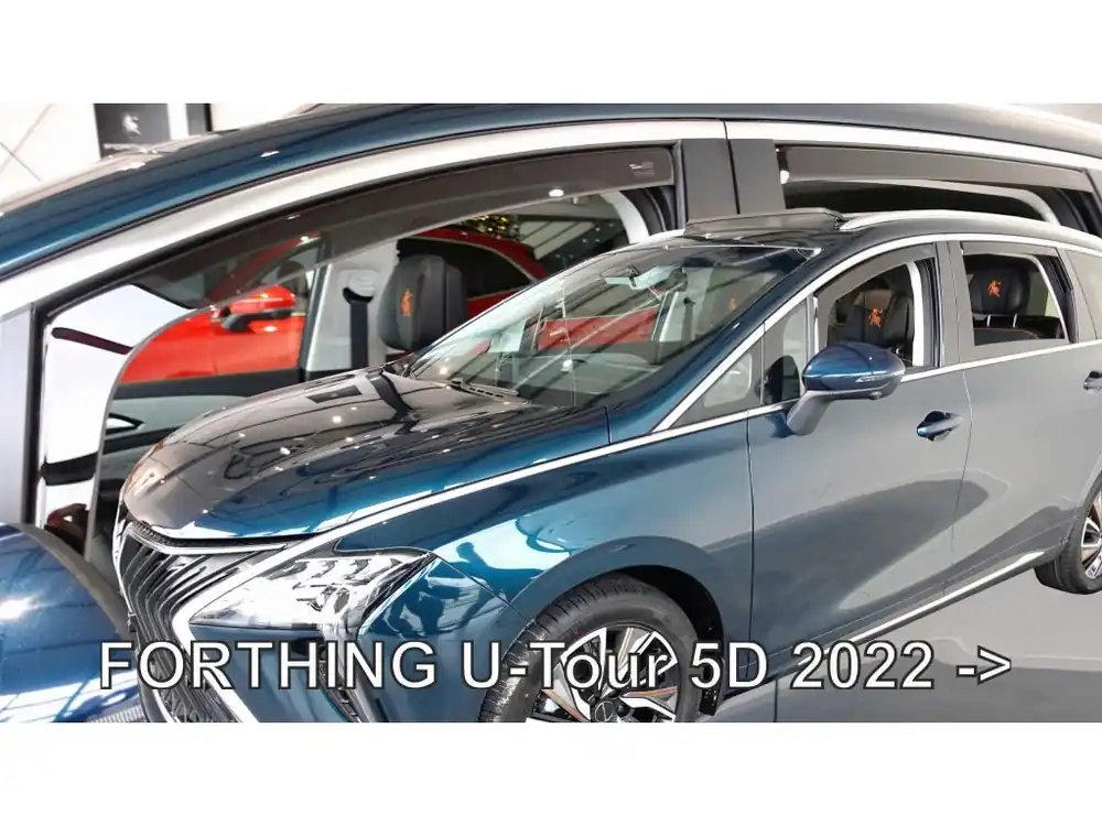 Protiprůvanové plexi ofuky Forthing U-Tour 5D 22R (+zadní) Cenově Výhodný