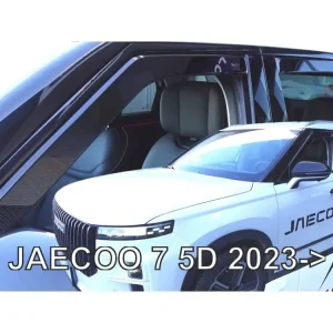 Protiprůvanové plexi ofuky Jaecoo 7 5D 23R (+zadní) Levný