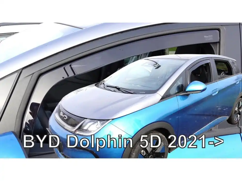 Vysoce Kvalitní Protiprůvanové plexi ofuky BYD Dolphin 5D 21R