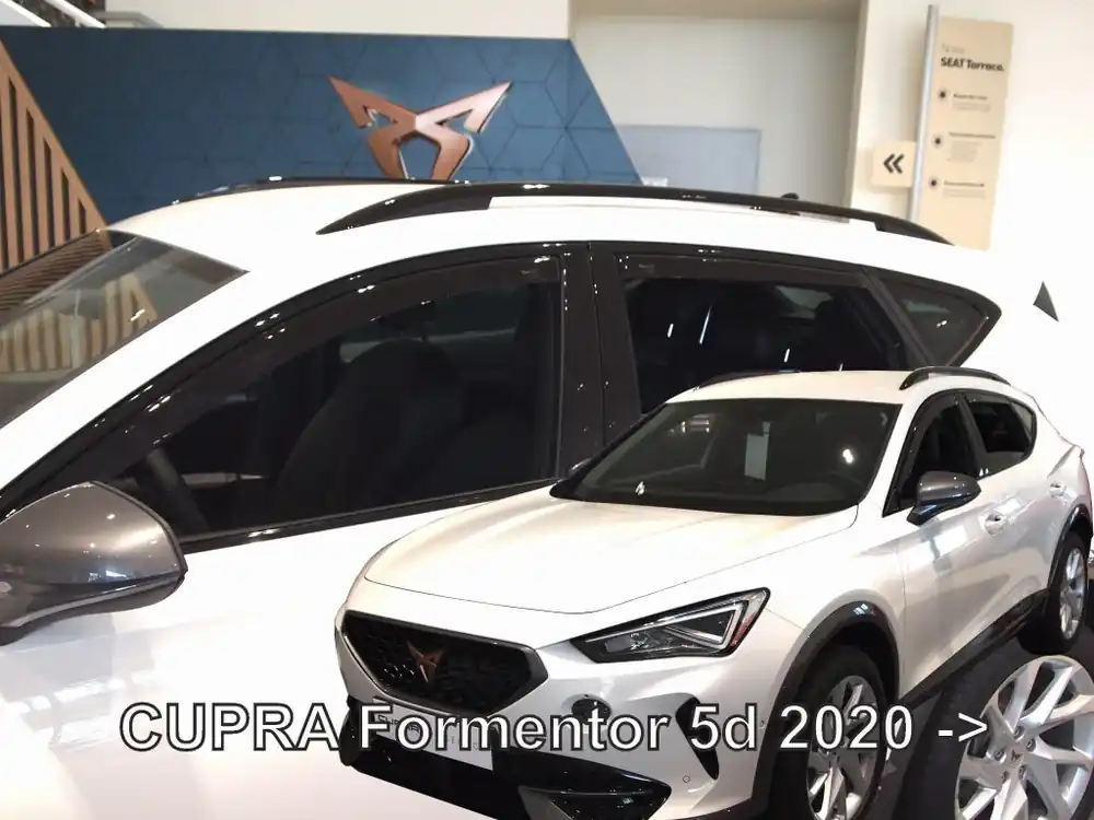 Omezená Nabídka Protiprůvanové plexi ofuky Cupra Formentor 5D 20R (+zadní)