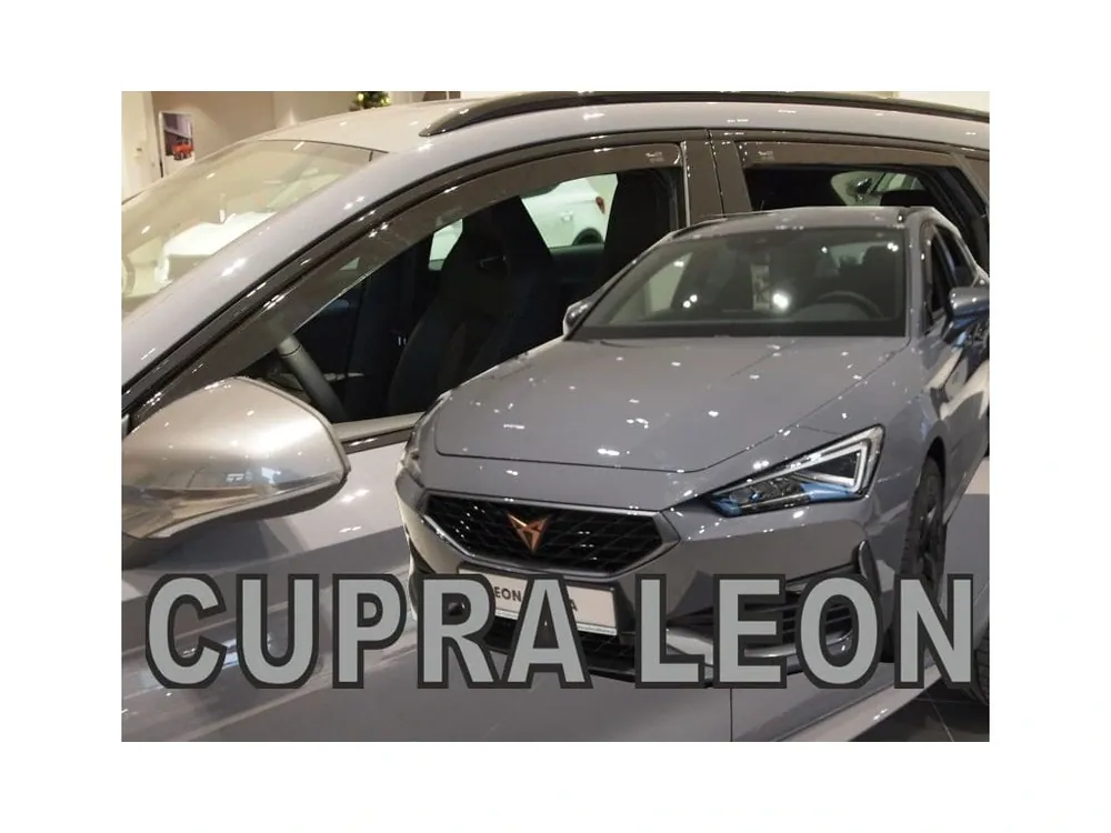 Nejprodávanější Protiprůvanové plexi ofuky Cupra Leon 5D 20R (+zadní)