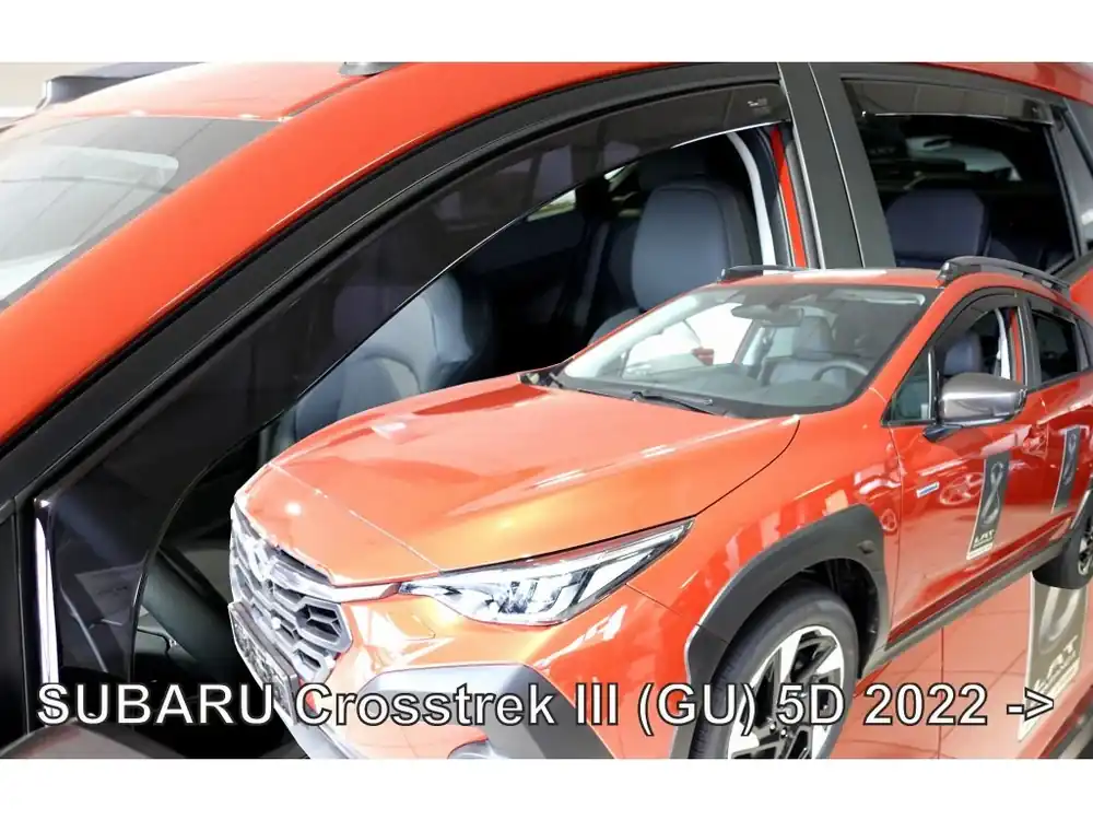 Sleva Protiprůvanové plexi ofuky Subaru Crosstrek 5D 22R (+zadní)