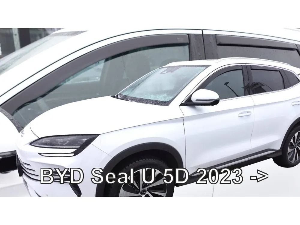 Protiprůvanové plexi ofuky BYD Seal U 5D 23R (+zadní) Aktuální