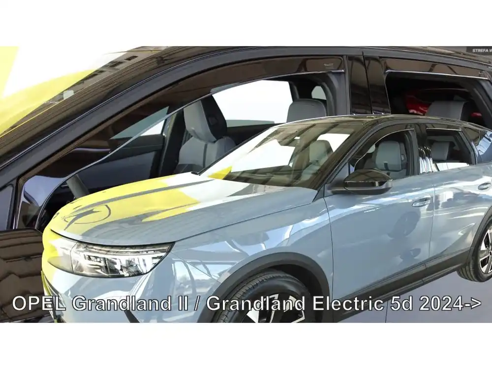 Protiprůvanové plexi ofuky Opel Grandland II 24R (+zadní) Akční Cena