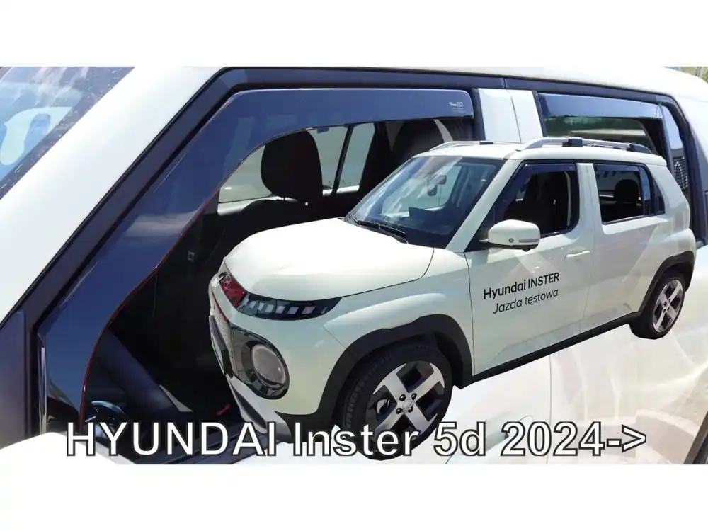 Protiprůvanové plexi ofuky Hyundai Inster 5D 24R (+zadní) Nakupujte Hned