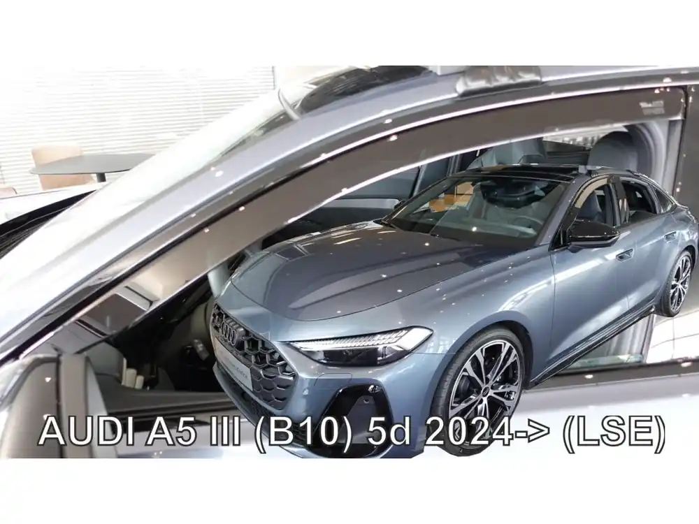 Protiprůvanové plexi ofuky Audi A5 5D 24R Víkendová Akce