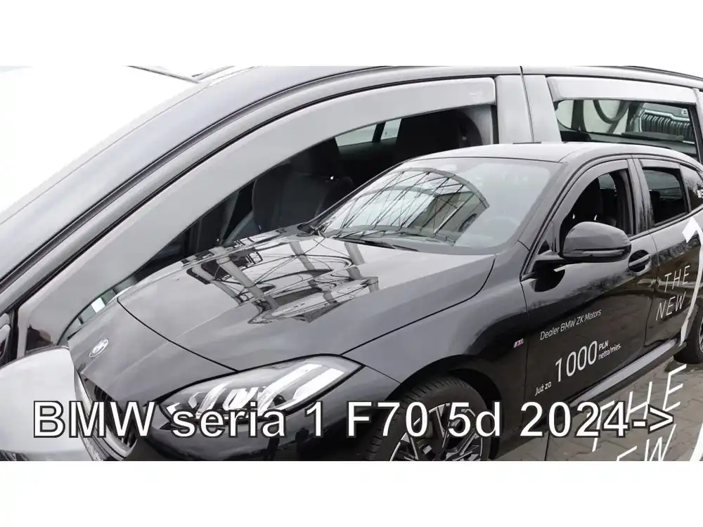 Nakupujte Hned Protiprůvanové plexi ofuky BMW serie 1 F70 5D 24R (+zadní)