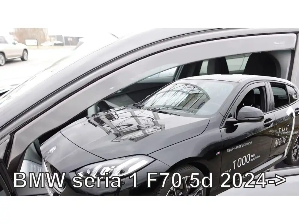 Protiprůvanové plexi ofuky BMW serie 1 F70 5D 24R Expresní Doručení
