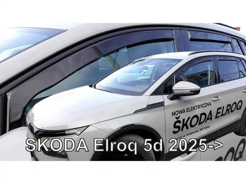Top Prodej Protiprůvanové plexi ofuky Škoda Elroq 5D 25R (+zadní)