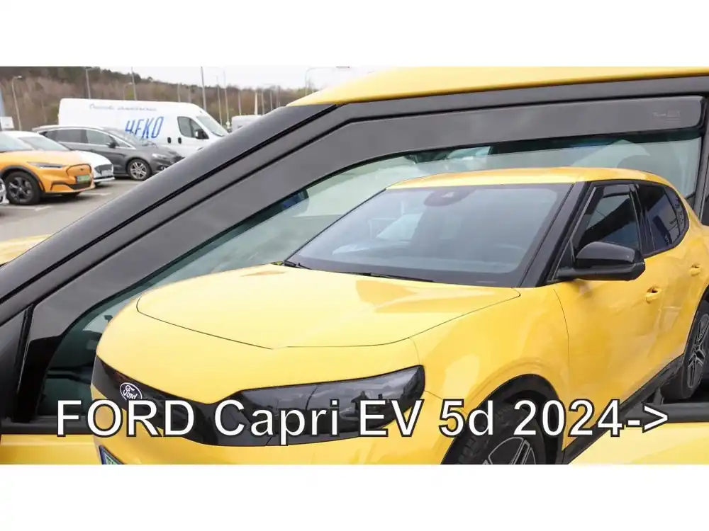 Protiprůvanové plexi ofuky Ford Capri EV 5D 24R Značkový