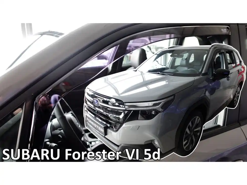 Víkendová Akce Protiprůvanové plexi ofuky Subaru Forester VI 5D 24R