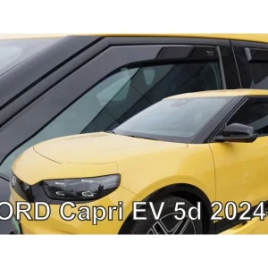 Rychlé Dodání Protiprůvanové plexi ofuky Ford Capri EV 5D 24R (+zadní)