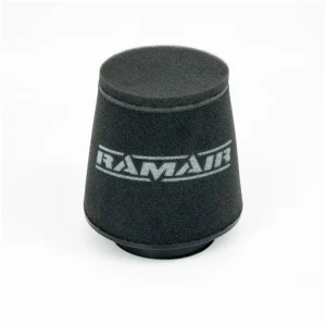 Autentický Sportovní vzduchový filtr Ramair CC-111 s asymetrickým vstupem o průměru 80 mm