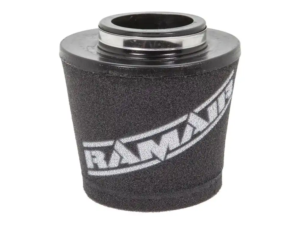 Originální Sportovní vzduchový filtr Ramair CC-250 s asymetrickým vstupem o průměru 60 mm