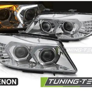 Super Cena Přední světla BMW E90/E91 LCI 09-11 chrom XENON LED