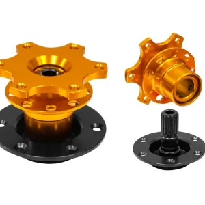 Rychloupínací nába volantu Turboworks - zlatá Super Cena