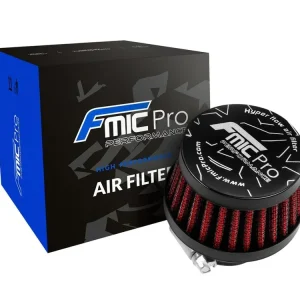 Přímo Od Výrobce Sportovní oddechový filtr FMIC.Pro 12mm - červený