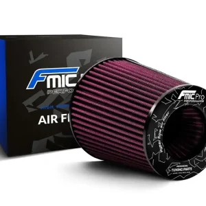 Sportovní vzduchový filtr FMIC.Pro délka 175 mm montážní průměr 100 mm - růžový Vrácení Zdarma