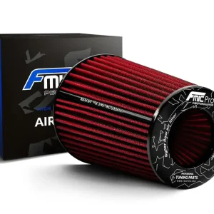 Sportovní vzduchový filtr FMIC.Pro délka 200 mm montážní průměr 100 mm - červený Přímo Od Výrobce