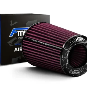 Novinka Sportovní vzduchový filtr FMIC.Pro délka 200 mm montážní průměr 100 mm - růžový