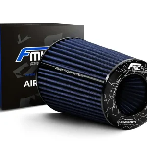 Sportovní vzduchový filtr FMIC.Pro délka 200 mm montážní průměr 100 mm - modrý Ihned K Objednání