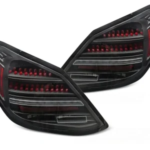 Bezpečná Platba Zadní světla MERCEDES C-CLASS W205 14-21 červená/černá LED SEQ
